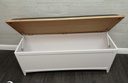 Lovely large shaker style padded STORAGE / BLANKET BOX