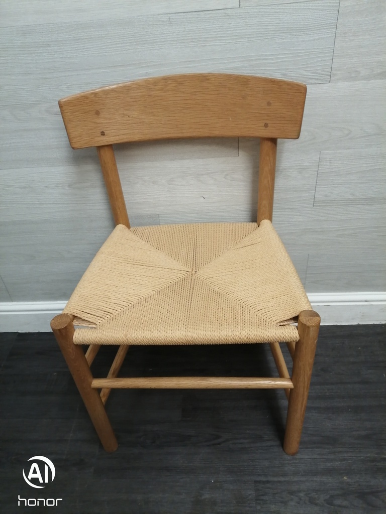 set of four lovely modern dining chairs