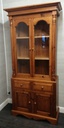 solid pine display dresser / bookcase unit