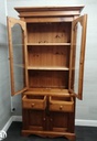 solid pine display dresser / bookcase unit