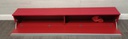 IKEA ‘BESTÅ BURS’ RED TV Bench AND WALL UNIT