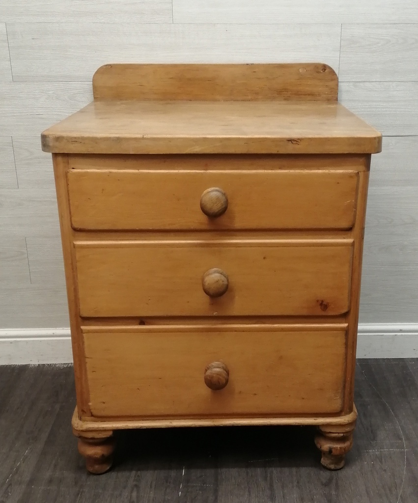 lovely old pine unusual size chest