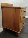 lovely old pine unusual size chest