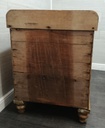 lovely old pine unusual size chest