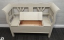 lovely Pine shabby chic Storage Bench