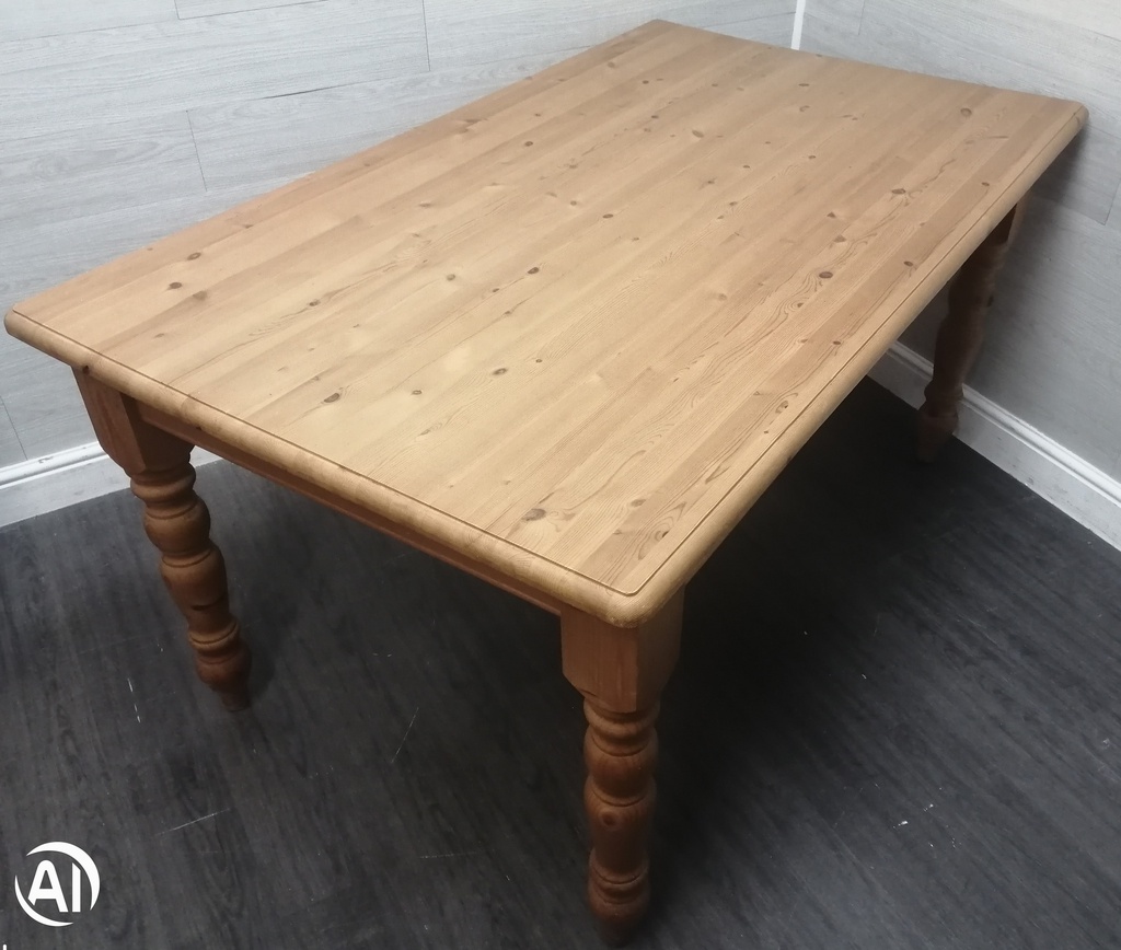 5FT SOLID PINE DINING TABLE