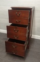 tall Repro Three Drawer Filing Cabinet