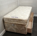 3ft Relyon chesterfield Mattress &amp; Divan Set