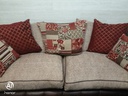 large Four Seater Pillow Back Sofa