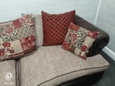 large Four Seater Pillow Back Sofa