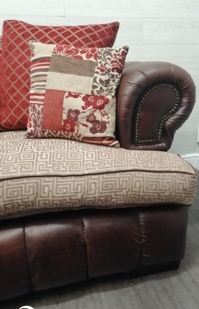 three Seater Pillow Back Sofa