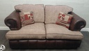 large two seater formal back two seater sofa