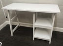 neat white Computer Desk