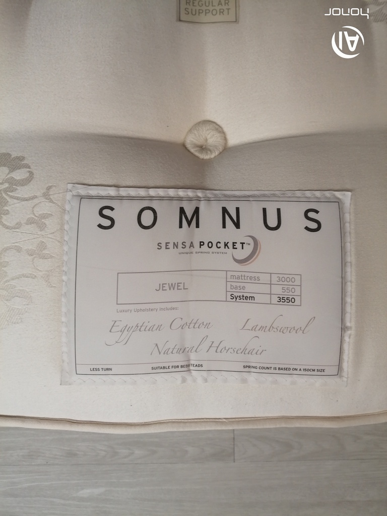 Quality somnus 6ft zip link mattress