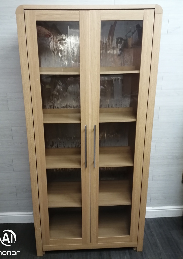 Oak Style Display Unit