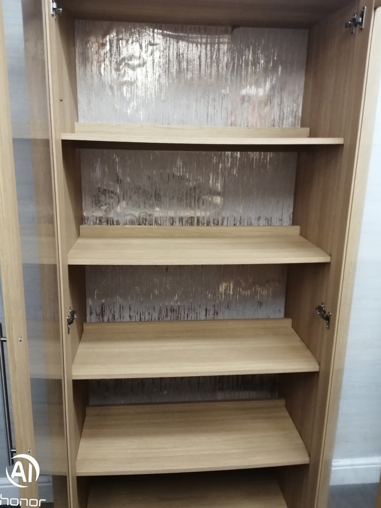 Oak Style Display Unit