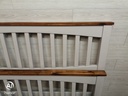 4ft6&quot; grey Shaker Style Bed Frame