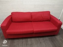 quality red sofa bed from habitat