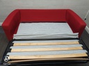 quality red sofa bed from habitat