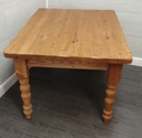 5ft1&quot; Rustic Pine Dining Table