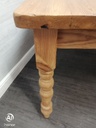 5ft1&quot; Rustic Pine Dining Table