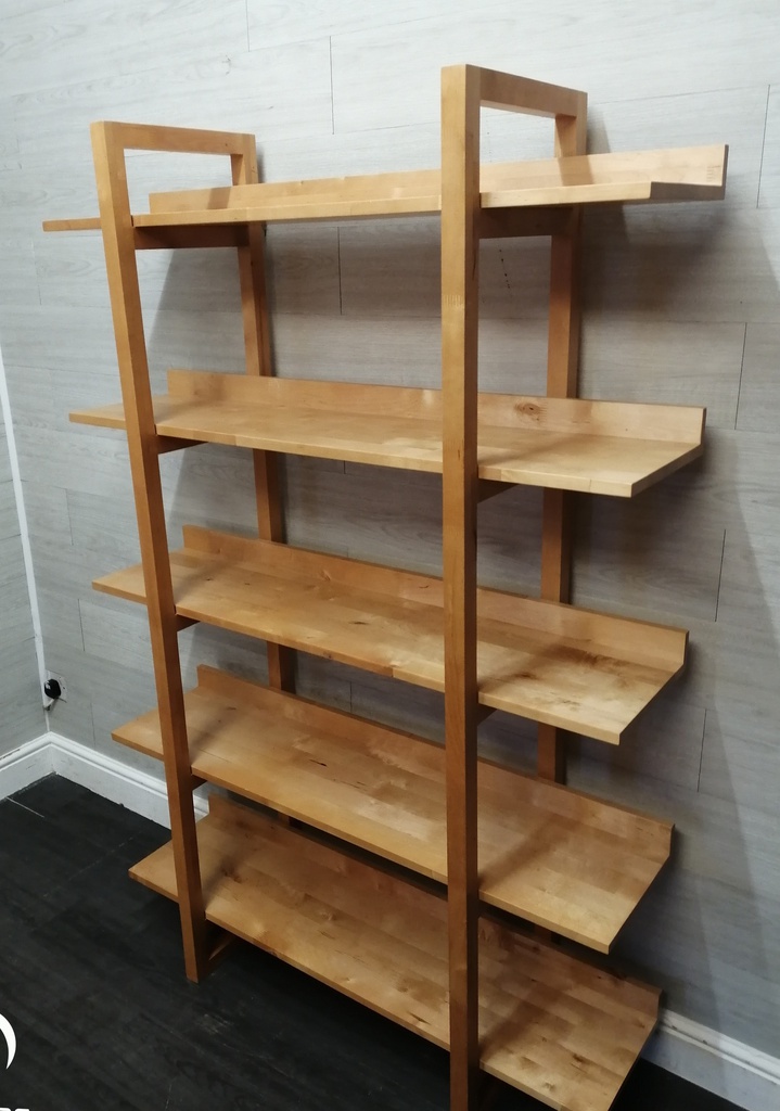 CONTEMPORARY/MODERN OPEN BACK BOOKCASE/ display unit