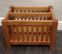 lovely neat oak Magazine Rack