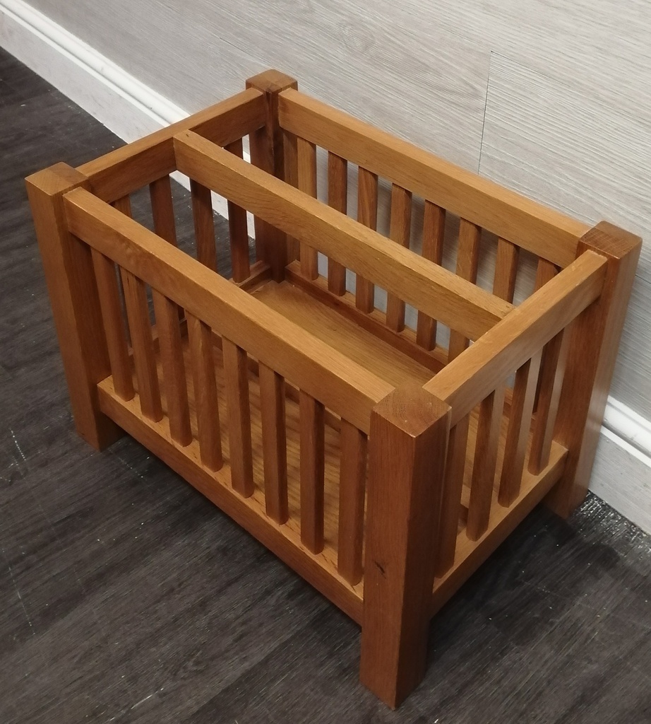 lovely neat oak Magazine Rack