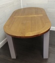 lovely oak extending dining table