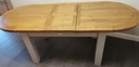 lovely oak extending dining table