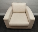 lovely modern habitat cream armchair