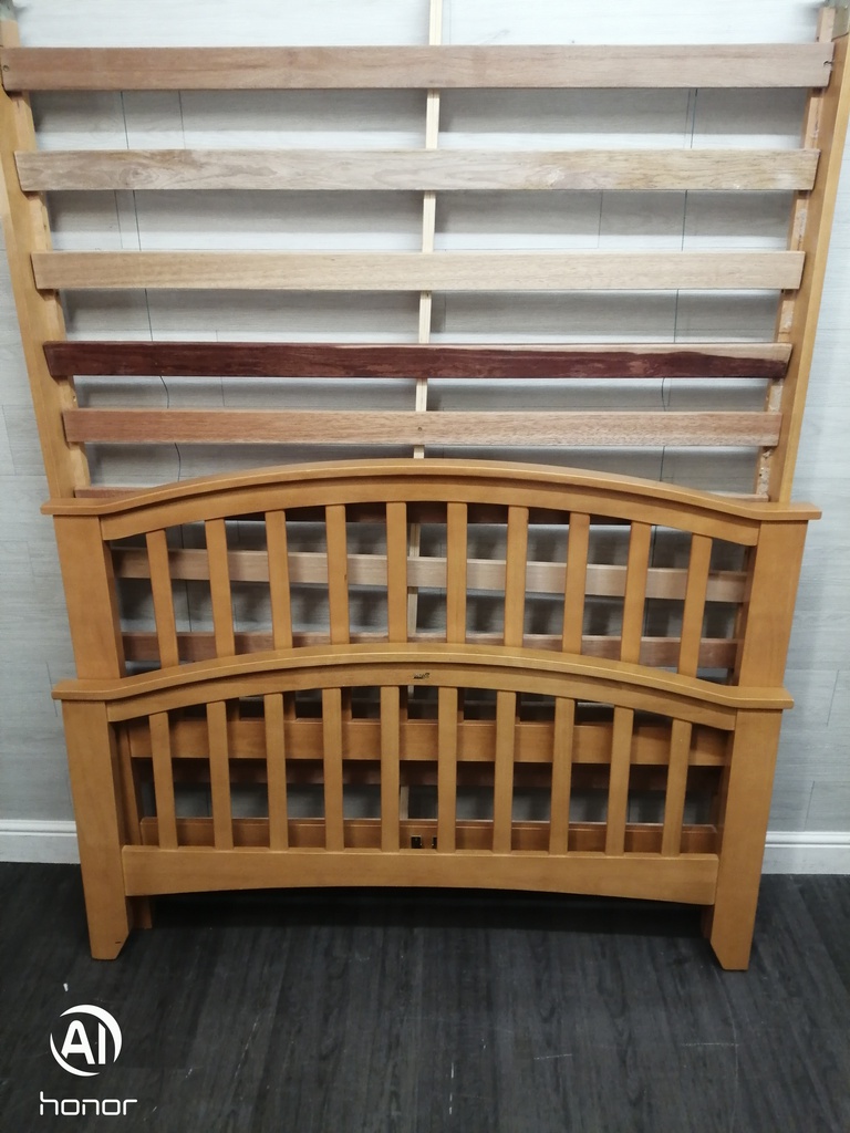 4ft6&quot; double bedframe with four drawers