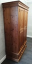 solid pine LARGE double wardrobe with drawer