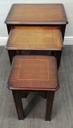 Nest of Three repro mahogany  Tables