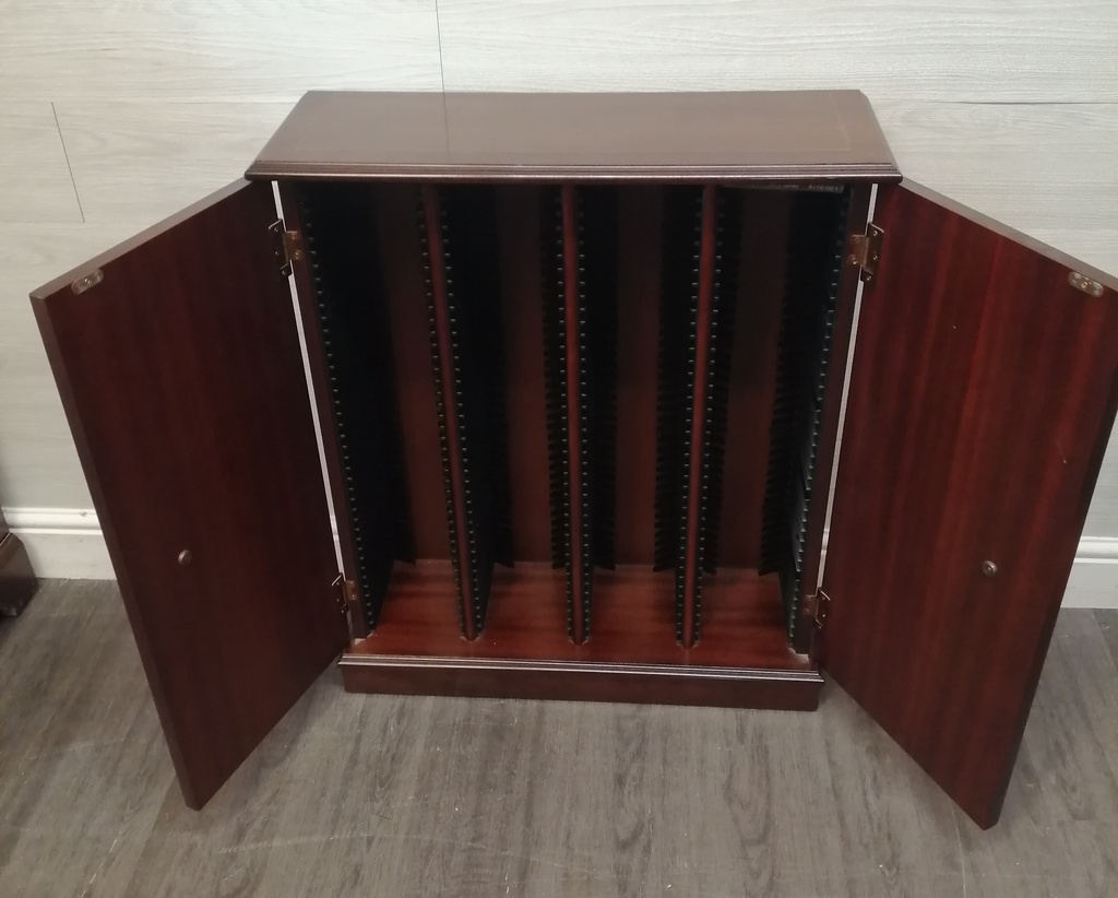 Repro Mahogany CD Cupboard