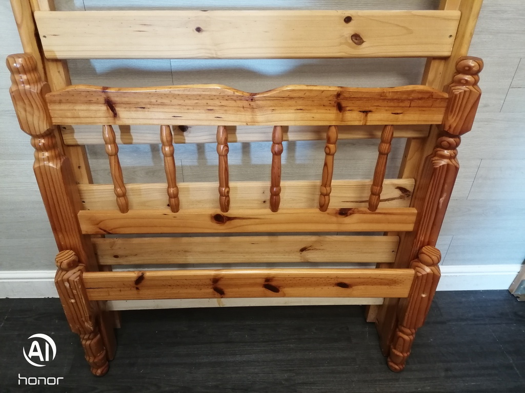 3ft single Pine Bed Frame