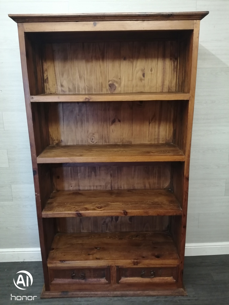 QUALITY MEXICAN PINE BOOKCASE