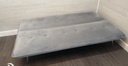 GREY CLICK-CLACK SOFA BED