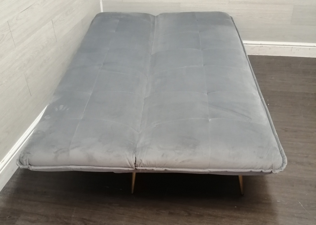 GREY CLICK-CLACK SOFA BED