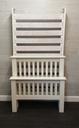 3FT white SHAKER STYLE BEDFRAME