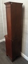 lovely very neat repro mahogany display unit