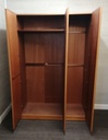 g plan three door wardrobe