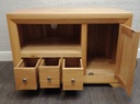 quality oak tv stand