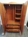 Stunning retro painted  wardrobe