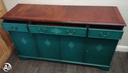 stunning large painted sideboard