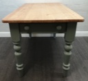 shabby chic green Table and Four Chairs Set