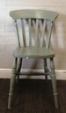 shabby chic green Table and Four Chairs Set