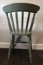 shabby chic green Table and Four Chairs Set