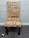 four x Wicker / sea grass dining Chairs