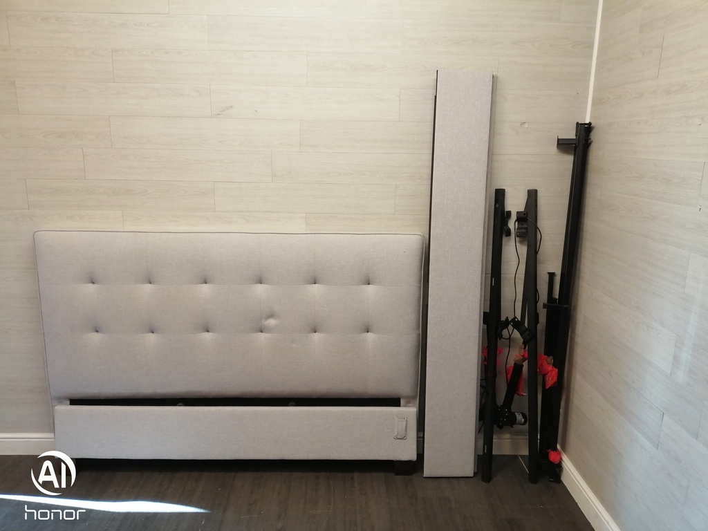 stunning 6ft super king electric grey ottoman bed frame